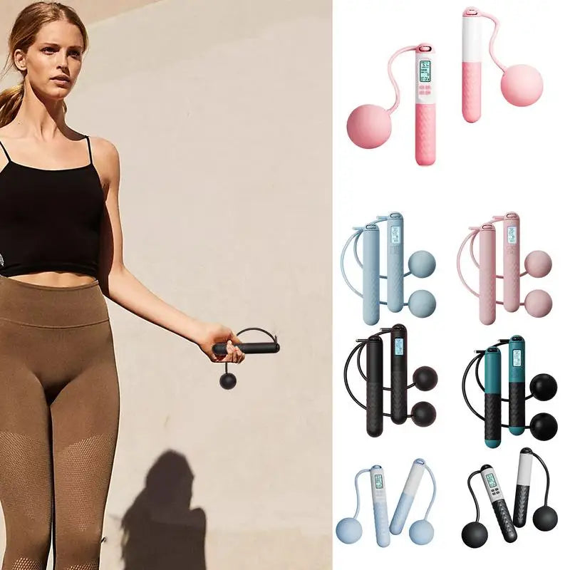 Ropeless Smart Jump Rope — Digital Counter