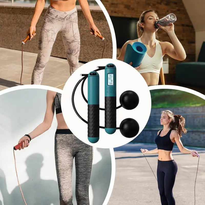 Ropeless Smart Jump Rope — Digital Counter