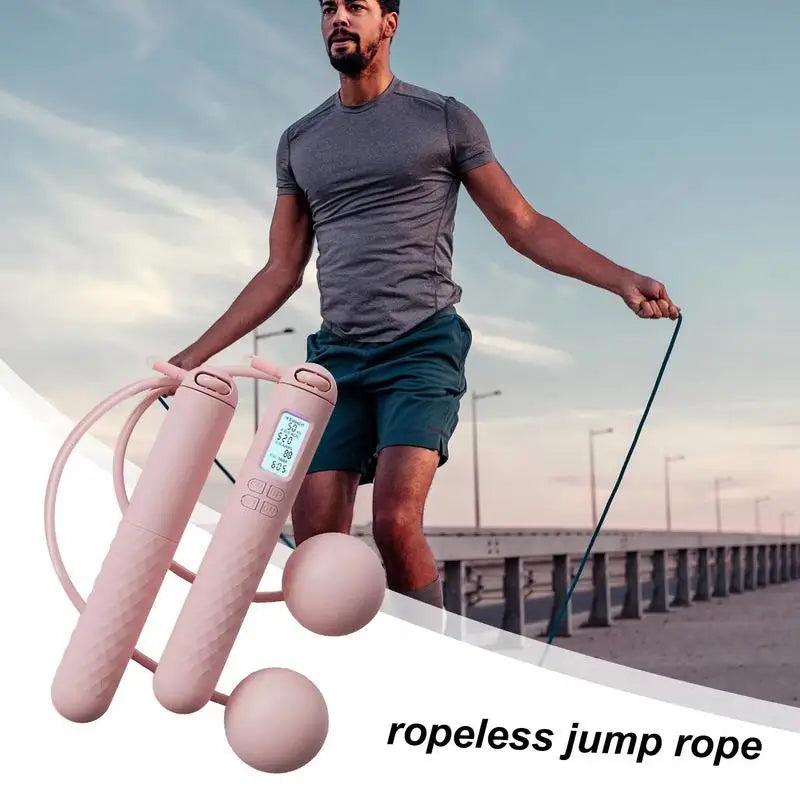 Ropeless Smart Jump Rope — Digital Counter